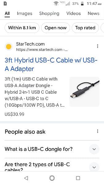 Star Tech 3.2 Gen 2 10gbs , 4k 60hz display cable 2