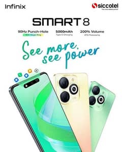 Smart 8 4+4GB Ram 64GB Rom