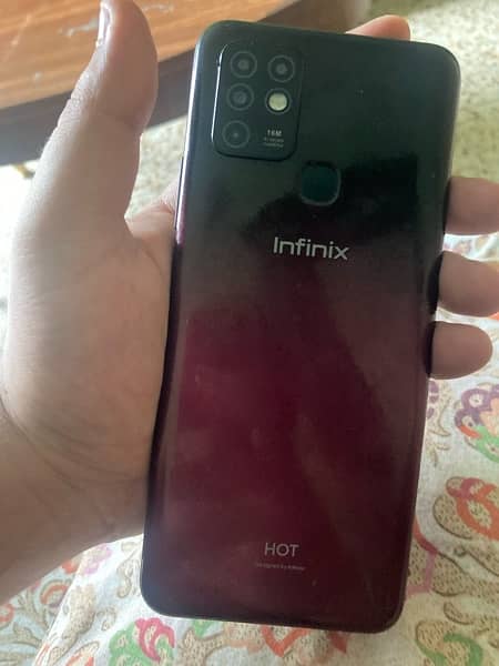 Infinix hot 10 Pta approved 6/128gb 1