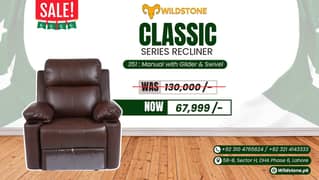 Recliner classic series, imported recliner, sofa, azadi sale recliner