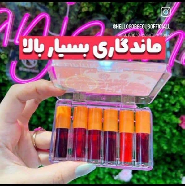 High pigmented lip tint pck of 6 0