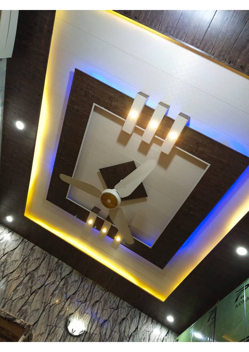 Roof ceiling / ceiling / gypsum ceiling 10