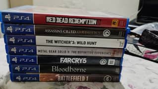 PS4 GAMES FOR SALE