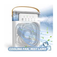 MINI PORTABLE AIR CONDITIONER WITH MIST SPRAY ( ONLINE DELIVERY )