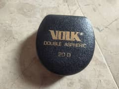 Volk Microscope Glass 20. D made USA