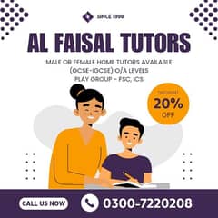 Home Tutors : 0300-7220208