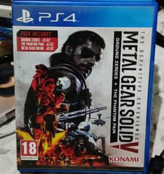 Metal Gear Solid V (MGS V) Definitive Edition - PS4 game for sale