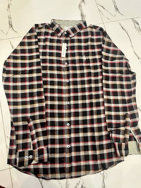 Black& Grey check shirt 1