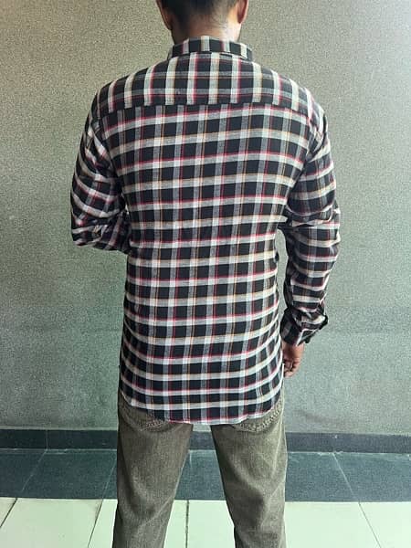 Black& Grey check shirt 3