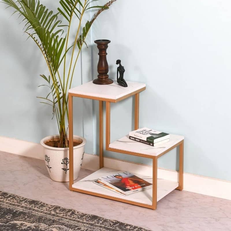 Bedside table End table Nesting Table For Living Room T. V Lounch 5