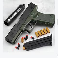 Glock Gun, Toy Gun , Kids Gun, Plastic Bullets Gun