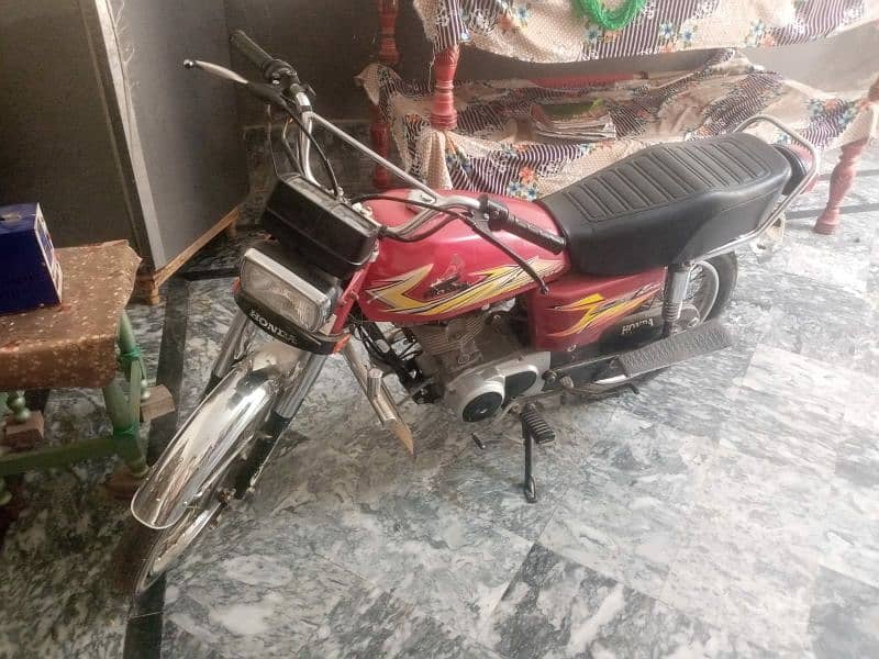 Honda CG 125 2021 good condition one hand use 2