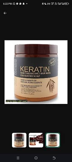 KERATIN HAIR STRAIGHTNER CREAM