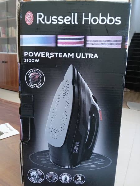 Russell Hobbes power steem iron new. 0323-6541651 5