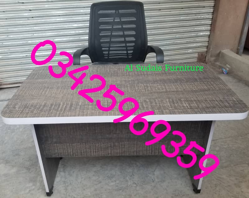 study table computer office workstation desk desgn furniture chair use 0