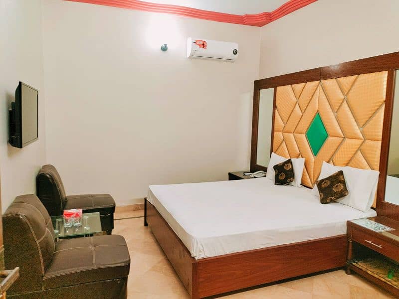 Guest House in Karachi Family Accommodation Room for rent Daily 6