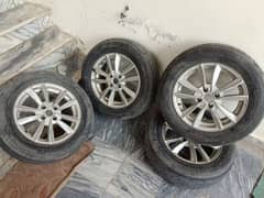 15" Alloy Rims with TYRES