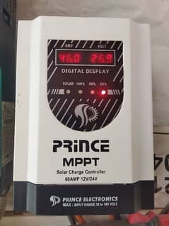 Prince MPPT Solar Charge Controller 60AMP 12V/24V