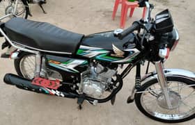 Honda125 model 23 serial 55 all Punjab registerd return file smart cad