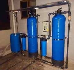 Water Softener. Whole House Softener System. Automatic Softener