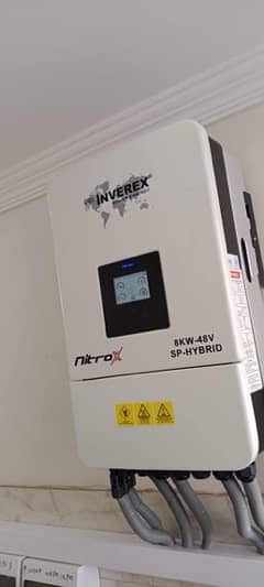 Nitrox 8kw 48-V Hybrid Solar inverter Inverex Ip65