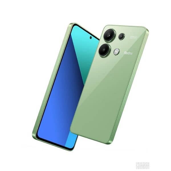 Redmi note 13 , colour mint green warranty 10 month pari hy 8+256 me 0