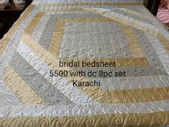 bridal bedsheet