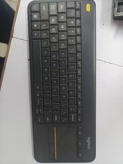 Logitech K400 Keyboard with builtin mouse.