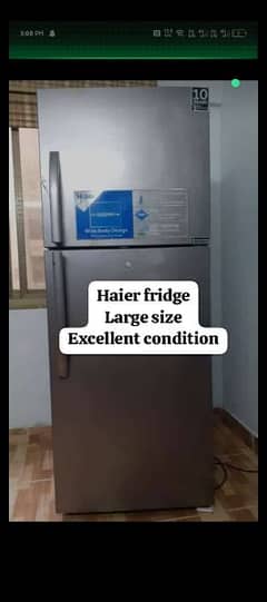 Haier fridge large size
