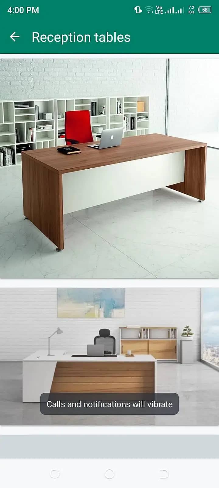 WorkStation - Office Computer Table - Study tables - Executive table 10