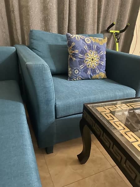 used 5 seater sofa set 0