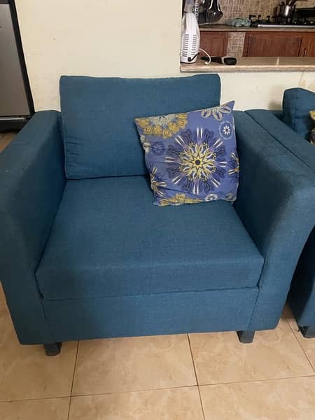 used 5 seater sofa set 3