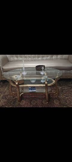 3-floor wooden coffee table/centre table