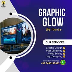 Graphic Glow - Post Designing + Video Editing + Graphic Designing