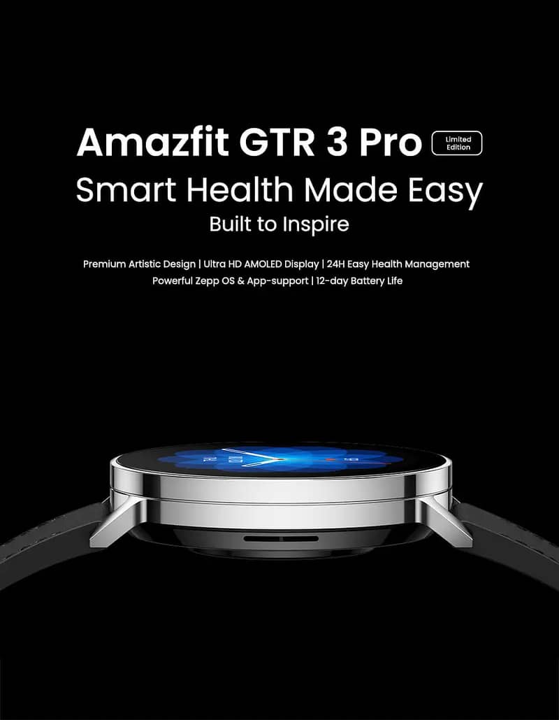 Amazfit GTR 3 Pro / GTR3 Pro Limited Edition All Colors Brand New Aval 12