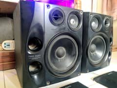 Sony HiFi 100w Twin Duct Bass Reflex Speakers