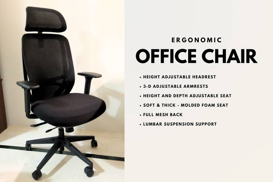 New Office Chair - Ergonomic Computer Chair 0