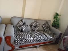 7 Seter Sofa Set, New Condition, 4 Week Used