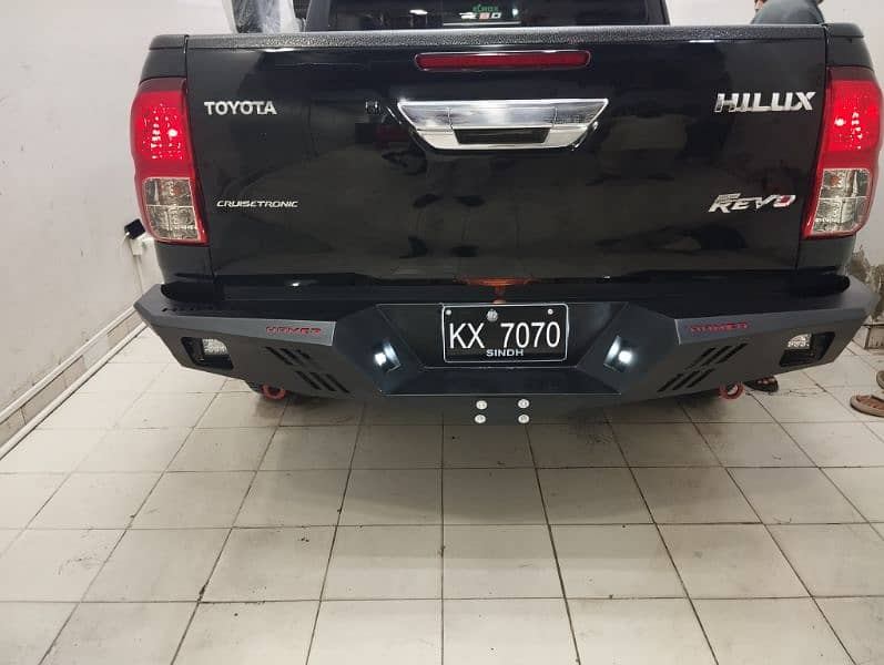 Hammer bumper available for Toyota Hilux Revo Rocco GR Vigo fortuner 5