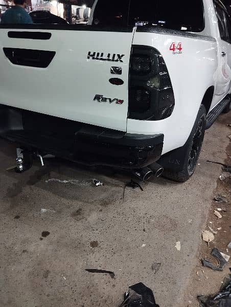 Hammer bumper available for Toyota Hilux Revo Rocco GR Vigo fortuner 6