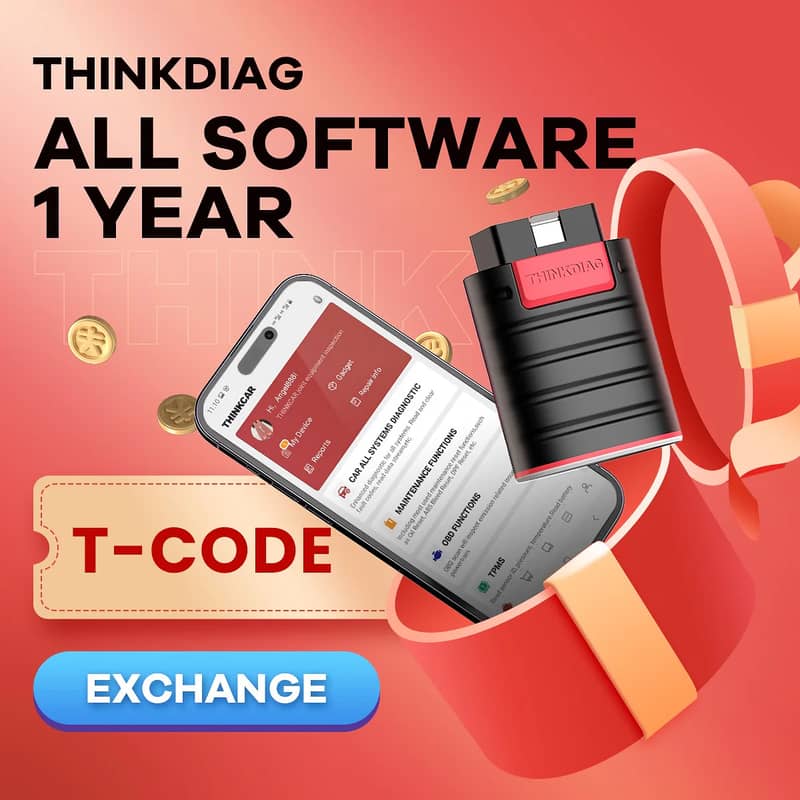 Thinkcar Thinkdiag Update Service T Code No scanner included T-Code 0