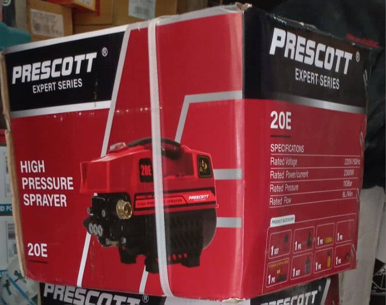 prescott pressure washer or solar wash car washer. 2300w 0