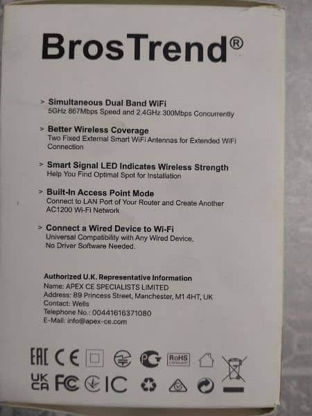 New Bros Trend Dualband AC1200 Wifi Router 6