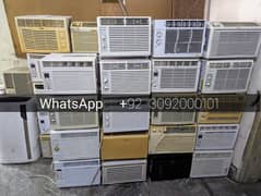 Japanese Ac Used 0.5 & 0.75 Ton | New portable & Window Ac Whole Saler