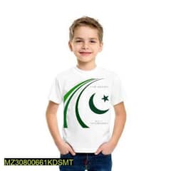 Boy's Stitiched Cotton Printed T-shirt.