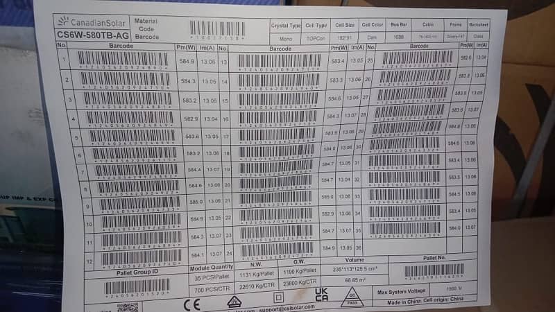 Solar Panel / Longi Himo x6 585 Watts / Solar Installation / Jinko 585 9