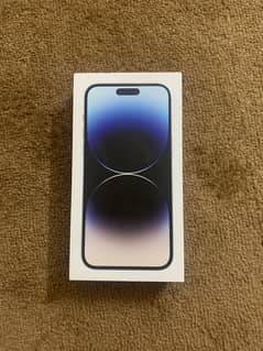 iphone 14 pro max box (silver)