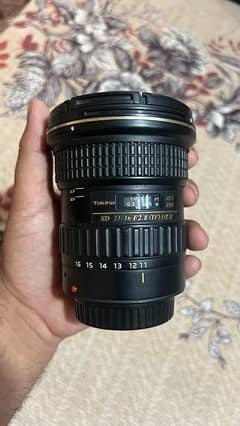 Tokina 11-16 f 2.8 Canon Mount