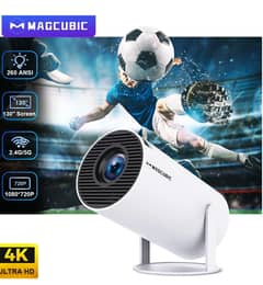 HY300 Android Projecter HY300 4K Android 11 Dual Wifi6 Projector