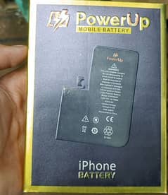 I phone x battery power up